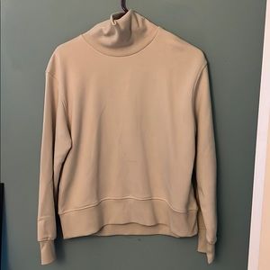 Oversized Beige Turtleneck Zara Sweater Size S